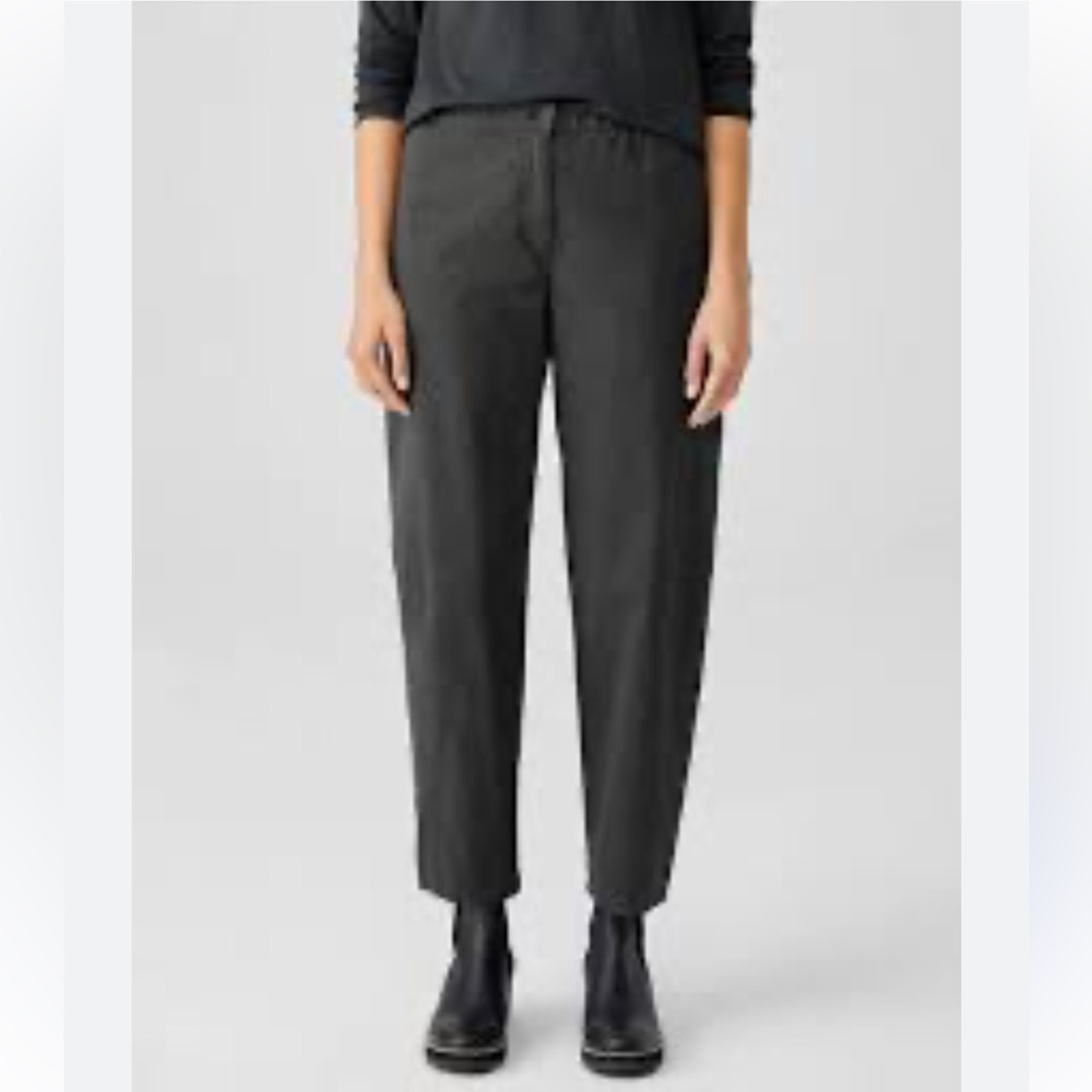 🔥Eileen Fisher Organic Cotton Lantern Barrel Jeans PM